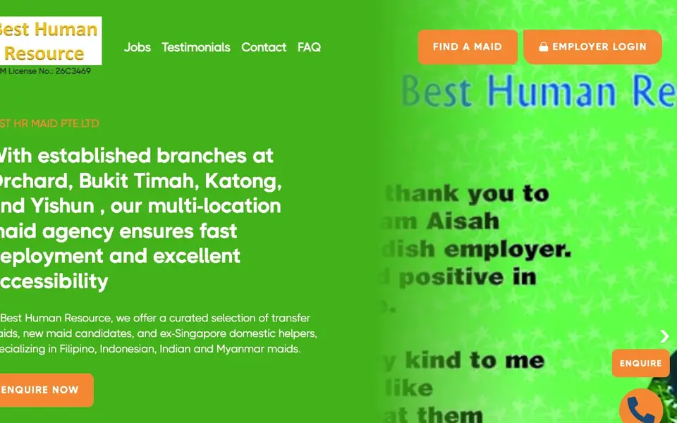 Best Human Resource website homepage, 4 Oct 2026