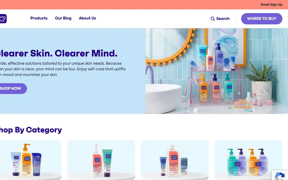 Clean & Clear Persa-Gel 10 – 28g website homepage, 4 Oct 2026