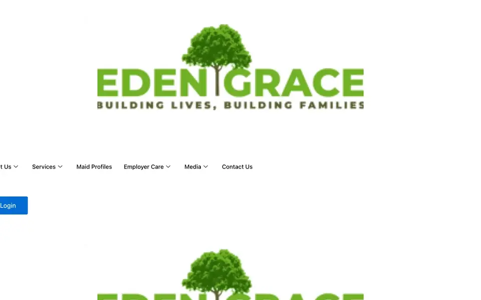 Eden Grace Singapore website homepage, 4 Oct 2026