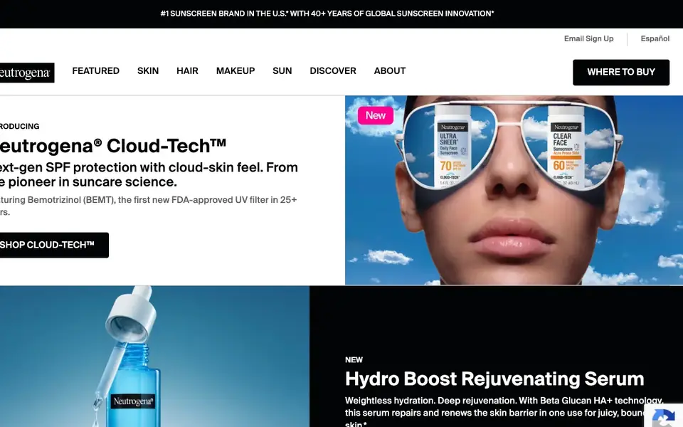 Neutrogena Vanishing Cream – 21g website homepage, 4 Oct 2026