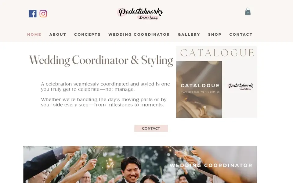 Pedestalworks website homepage, 4 Oct 2026